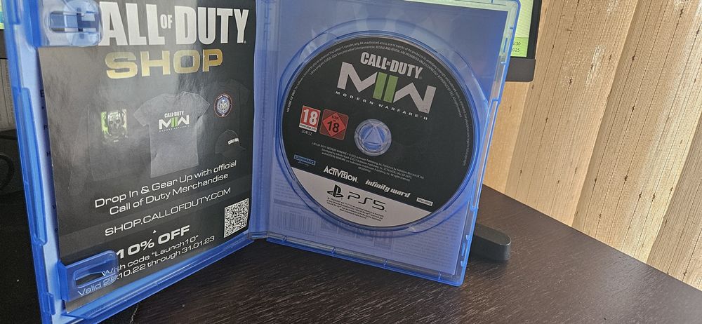 OPORTUNIDADE: Call of duty modern warfare 2 PS5 como novo