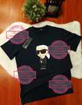Koszulka Karl Lagerfeld męska granat XXL Premium OUTLET