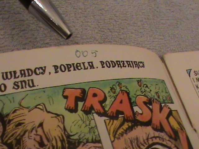 Doman Krzyk orła Komiks wydany w 1986 roku.