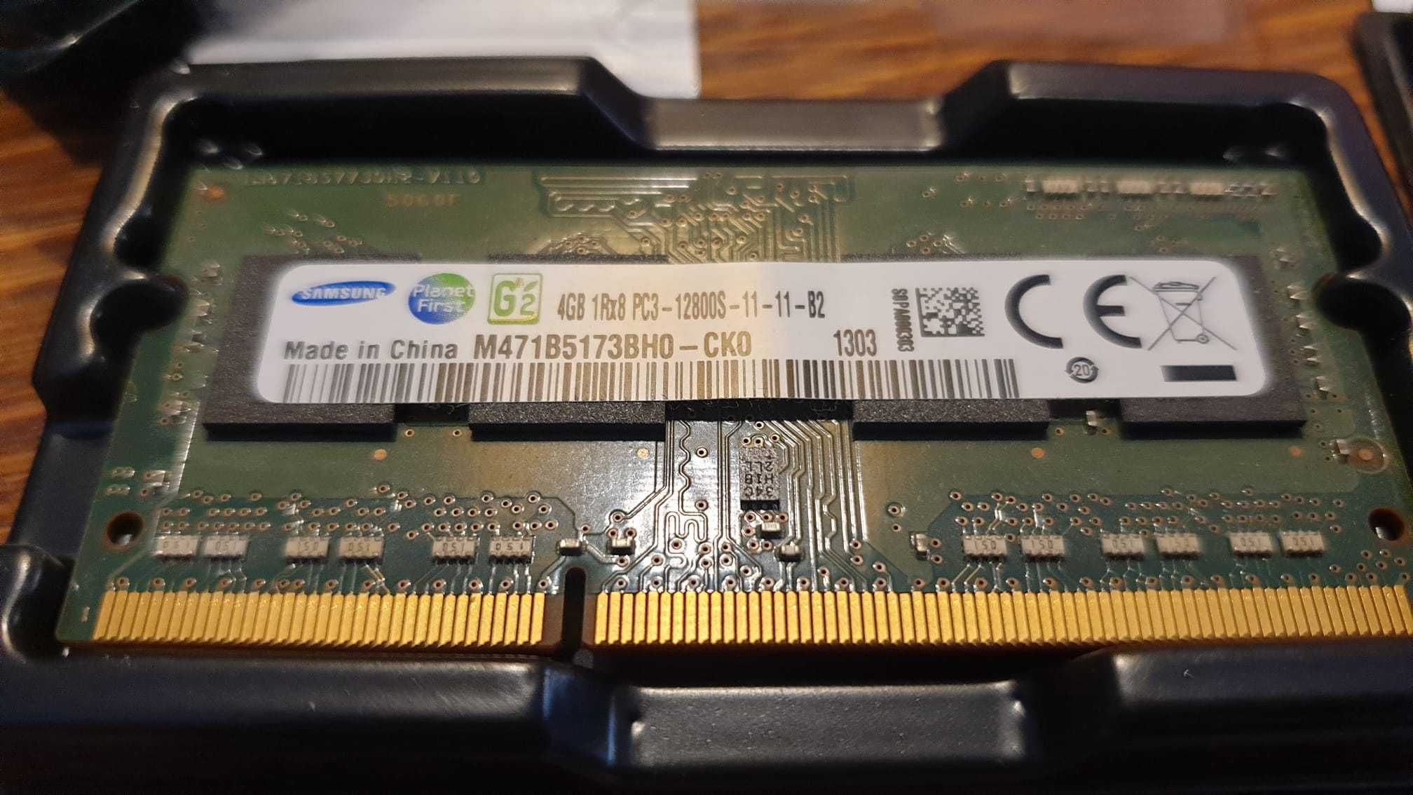 Pamięć ram ddr2 ddr3 pc3 2GB 4GB 8GB 1600MHz laptop Samsung