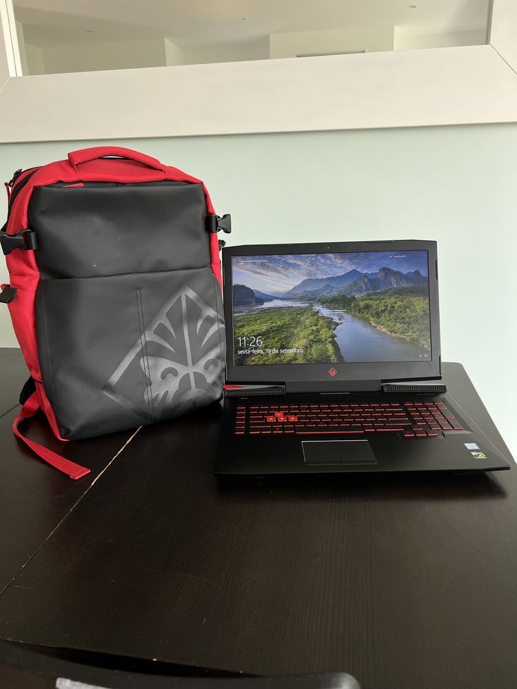 Portátil Gaming HP Omen 17 (Intel Core i7-870H)