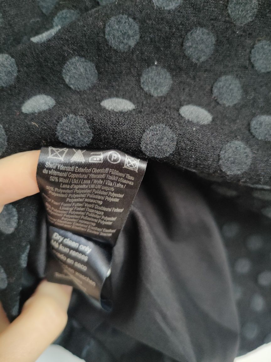 Żakiet pudełkowy premium, marynarka, blazer/kardigan wełna Gestuz m
