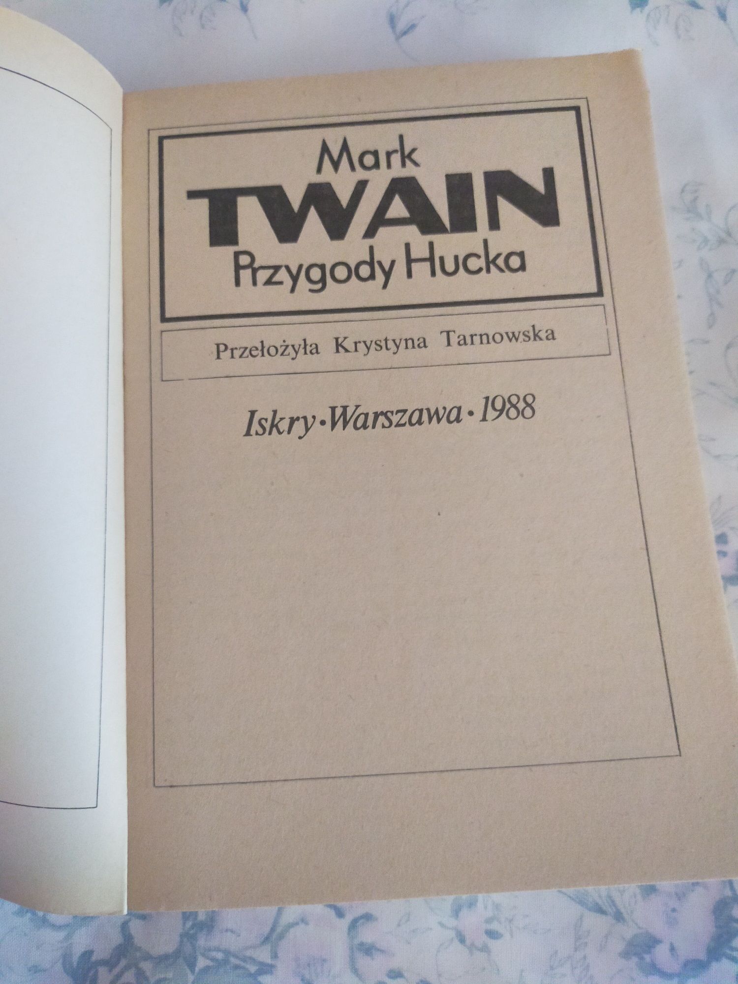 Przygody Hucka-Mark Twain
