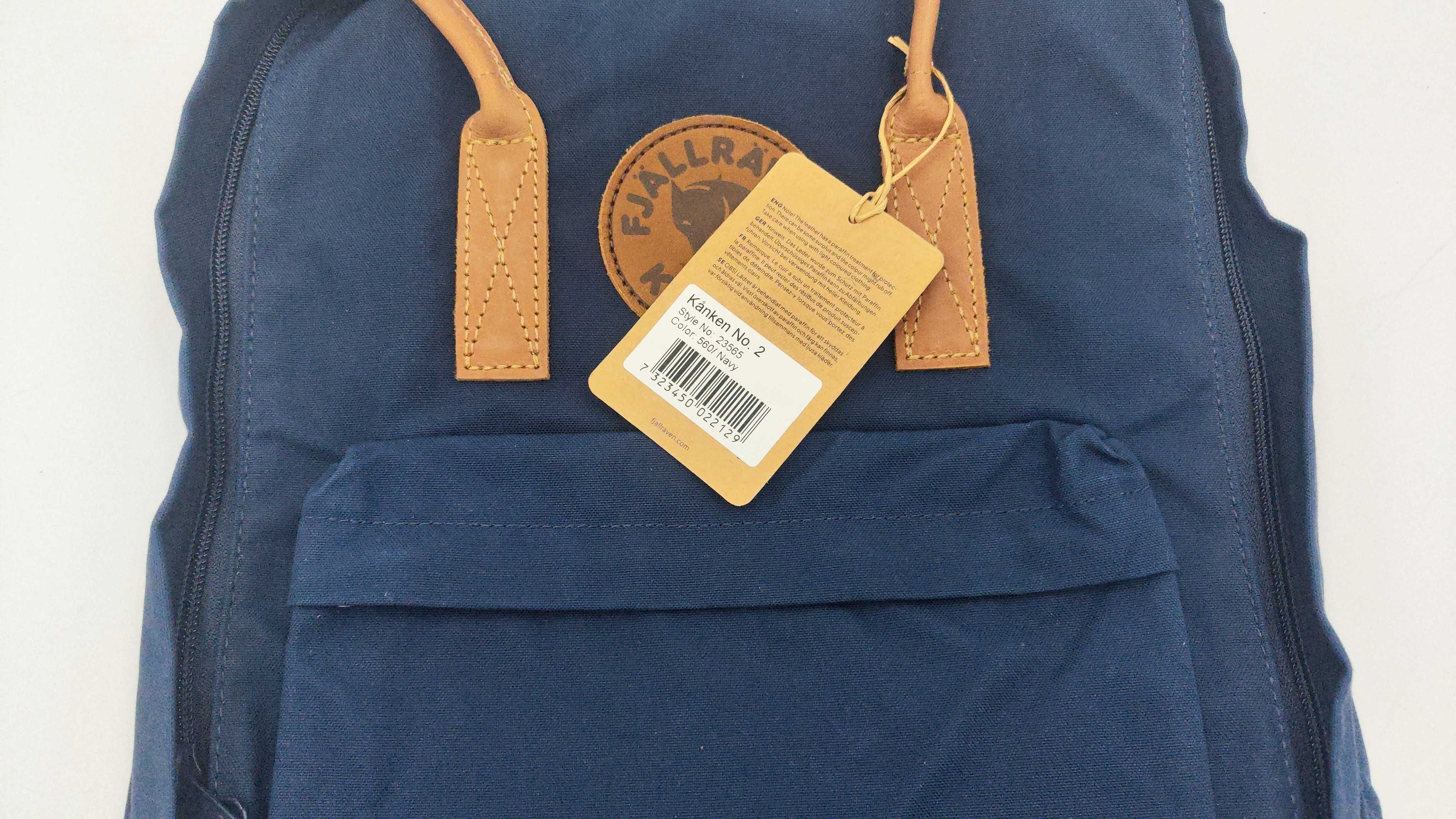 Plecak Kanken Fjallraven NO. 2 Navy 16L (AO9)