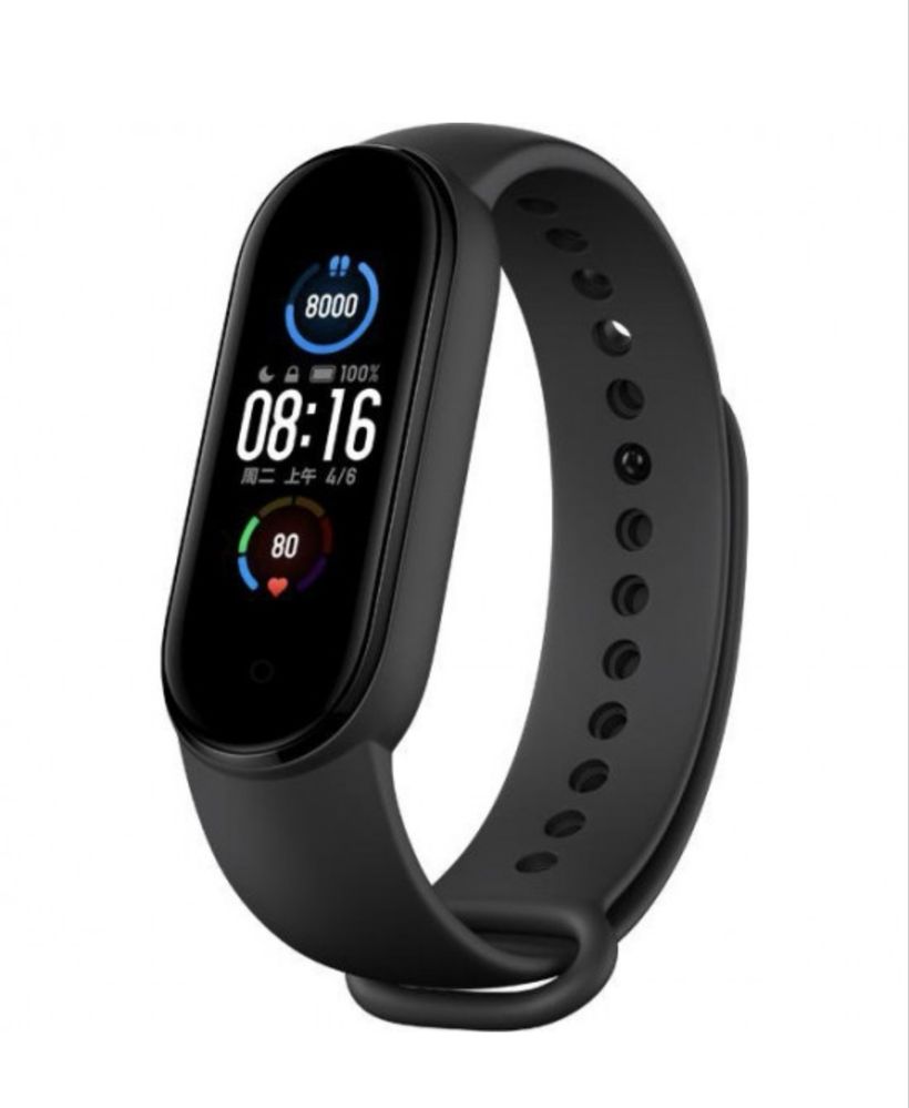 Фітнес браслет M5 Band Smart Watch Bluetooth Чорний