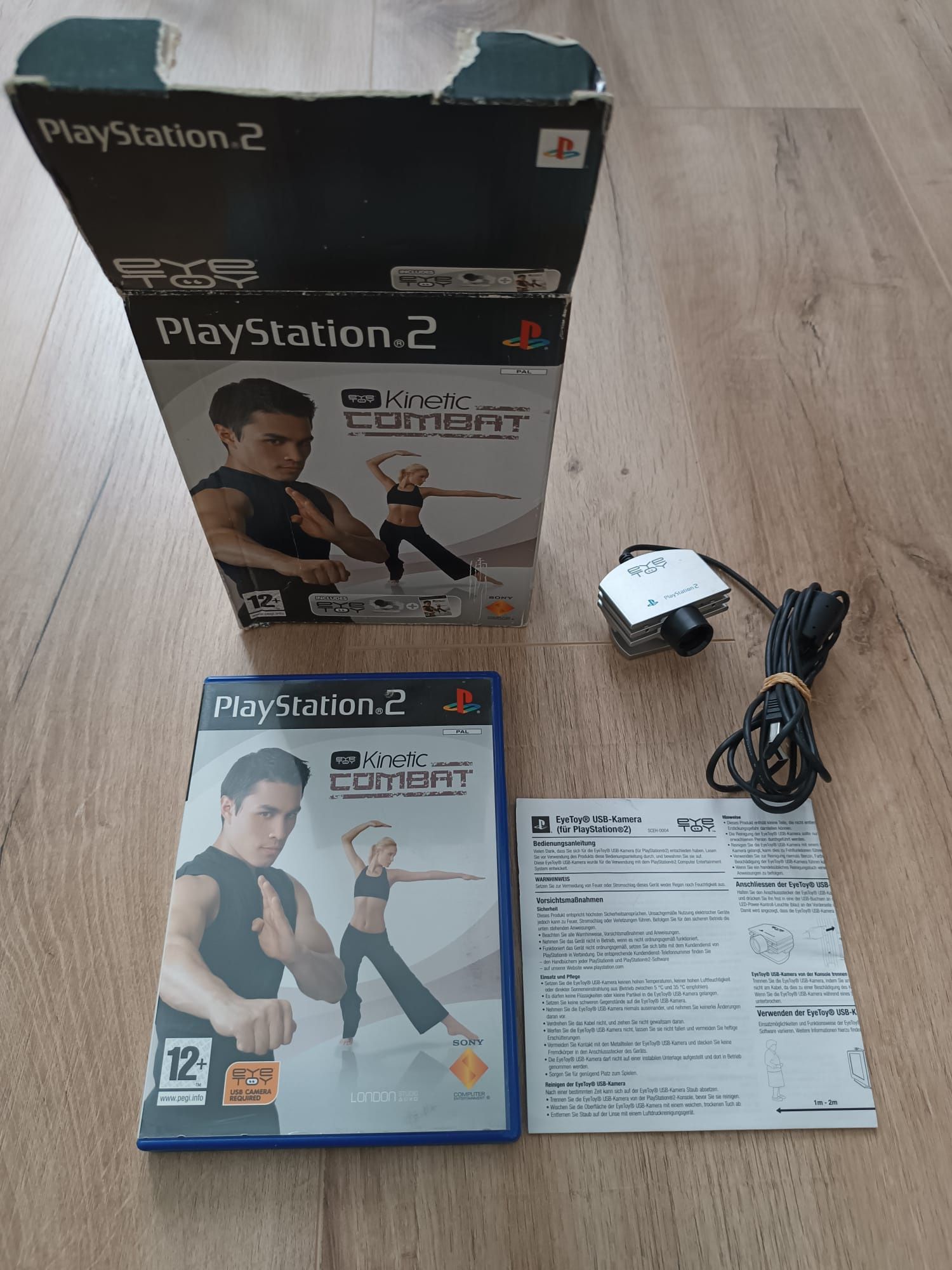 Zestaw Eyetoy Playstation 2