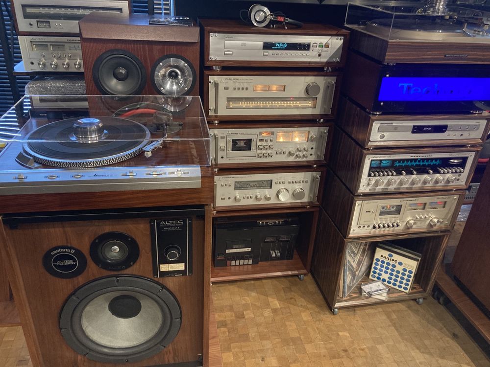 Retrospekcja zestaw Mitsubishi Jbl Marantz Hitachi Altec Japan