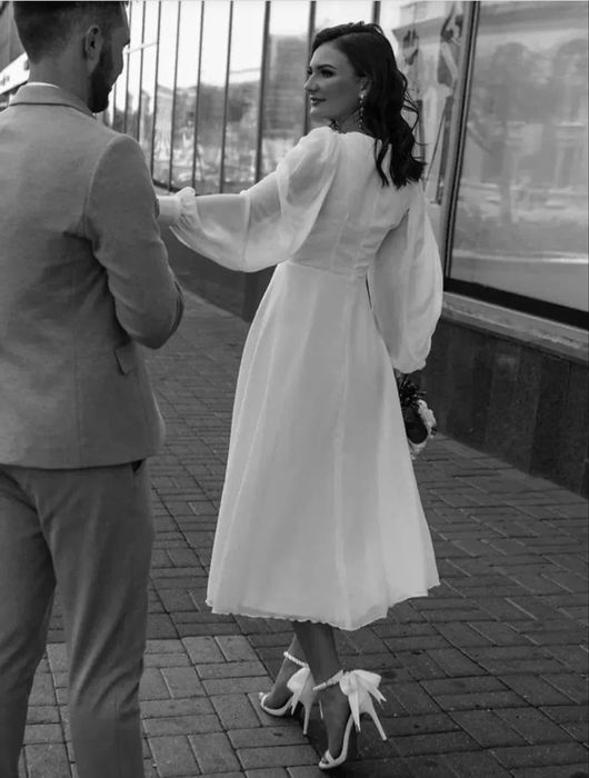 Jesienna Sukienka ślubna