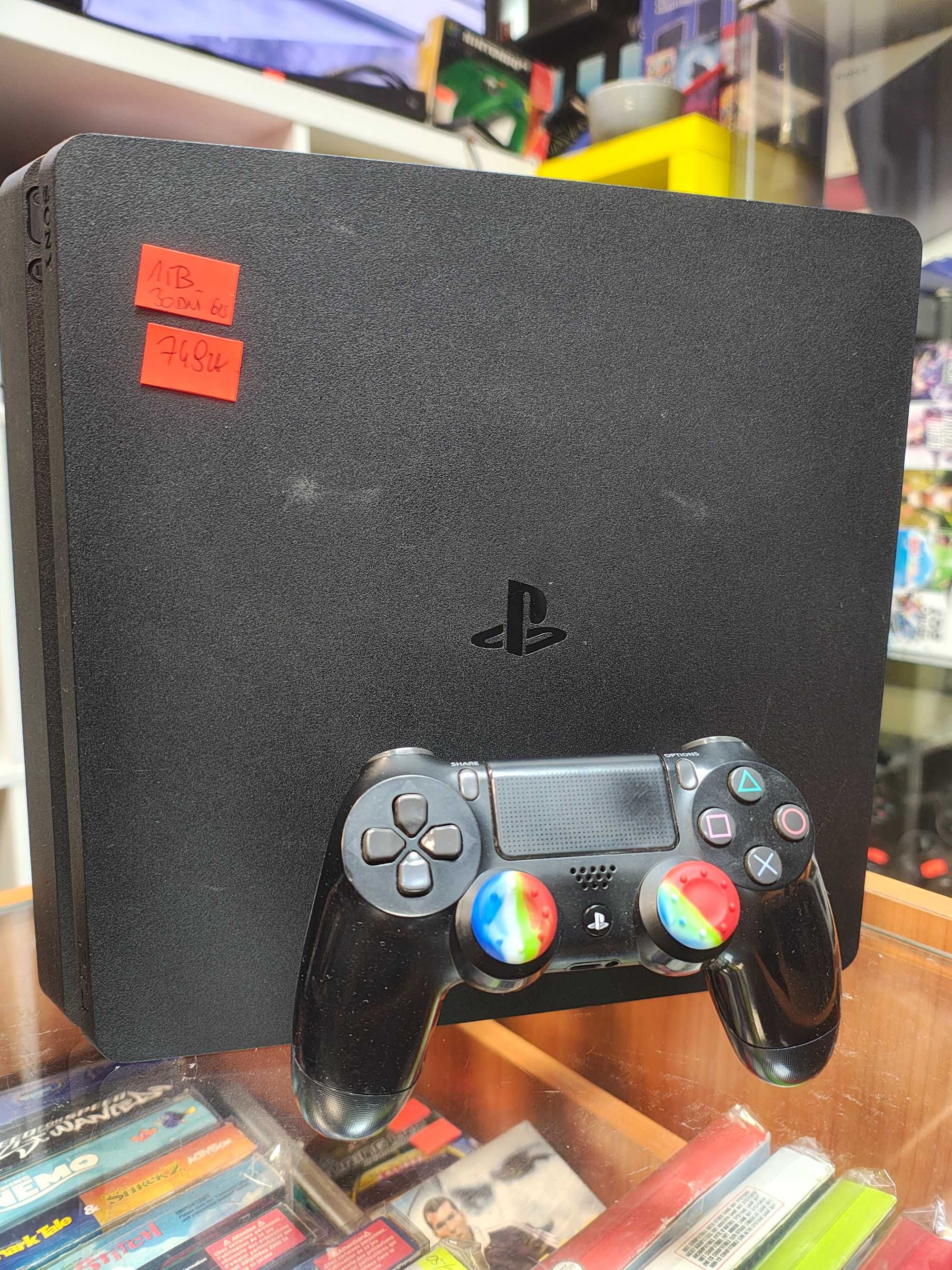 Konsola PS4 SLIM 1TB 100% OK Gwarancja Sklep Wysyłka Wymiana Pewniak