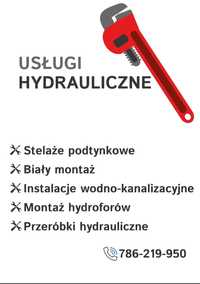 Usługi hydrauliczne, hydraulik