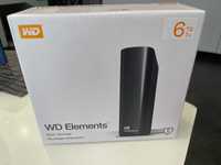 Жесткий диск Western Digital Elements Desktop 6TB НОВЫЙ