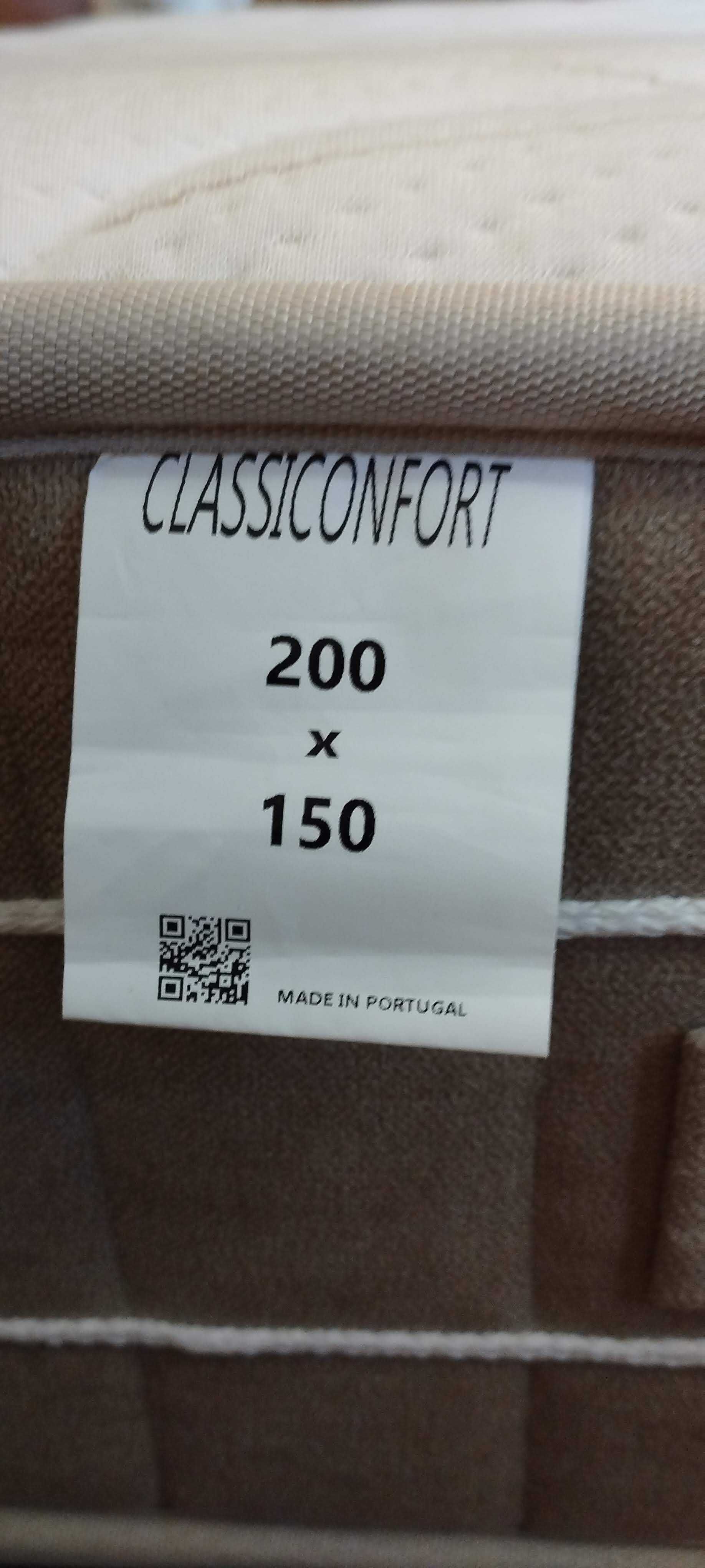 Colchão Classiflex Confort 150x200 – Semi-novo, Super Confortável!