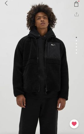Куртка із штучного хутра овчини Pull&Bear / ковта Zara СКИДКА