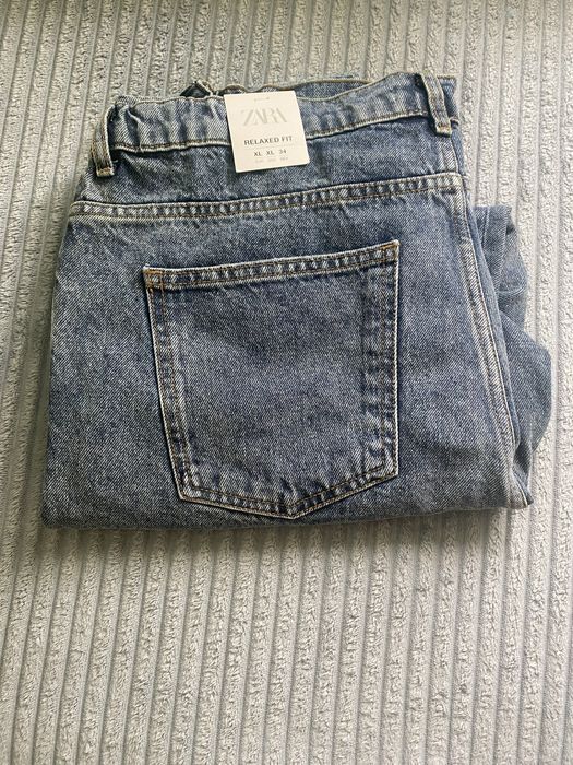джинси zara relaxed fit