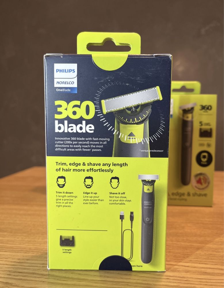 Бритва Philips One Blade 360