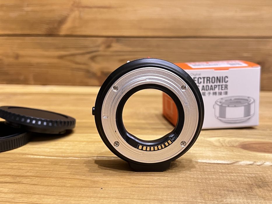 Адаптер переходник FOTGA электронный с автофокусировкой для Canon