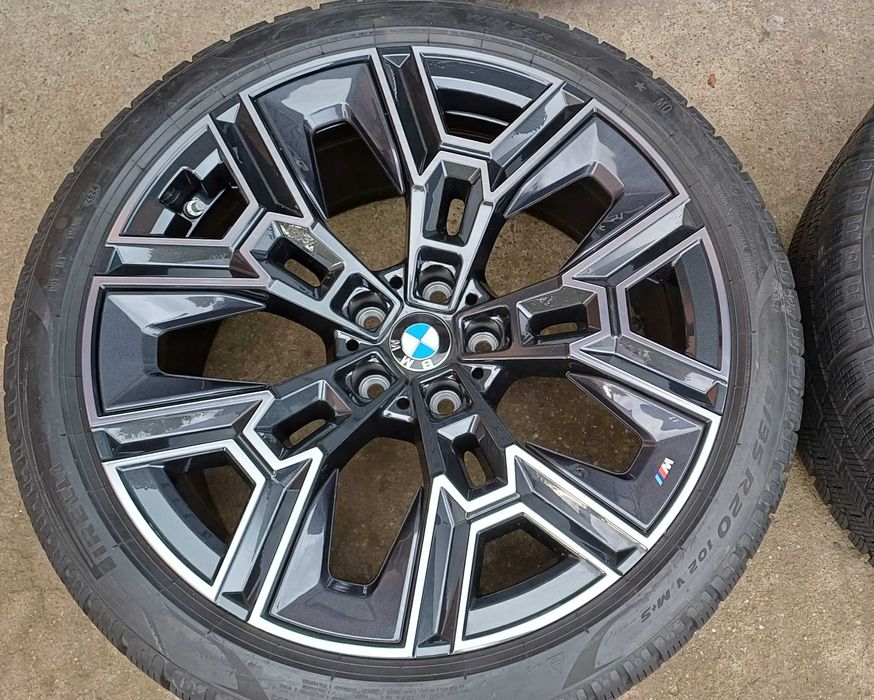 Koła zimowe 20" bmw 5 g60 g61 m-pakiet xdrive wz 939 jak nowe 24r