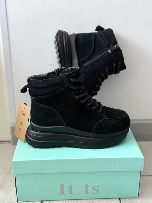 Ботинки зимові натуральна шкіра