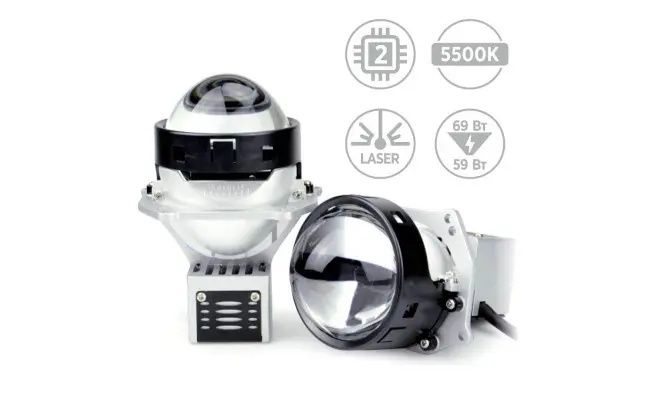 Автомобільні лінзи AMS (Auzoom) Bi-LED Ultimate Z8, U1, U2, U6, U7, A4
