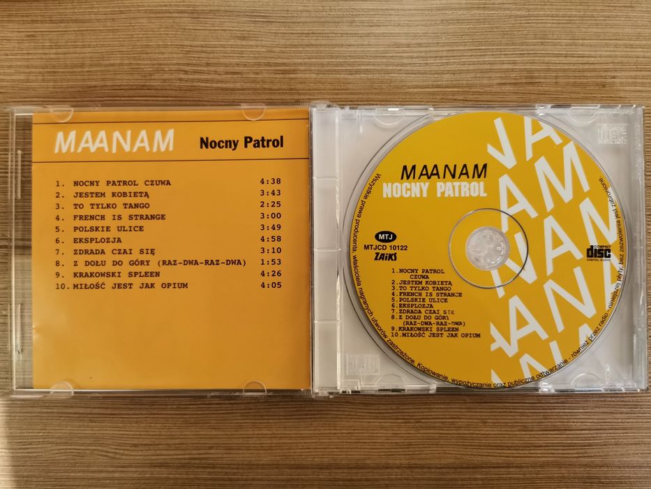 Płyta cd Maanam  .