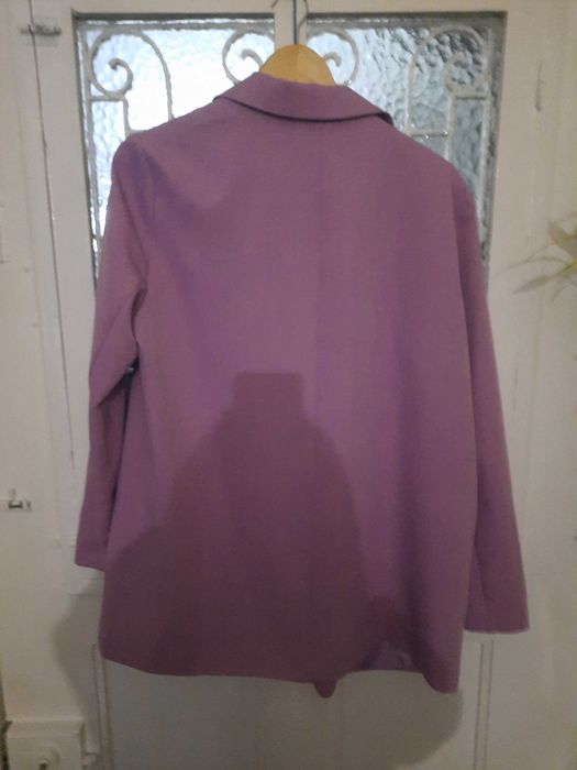 Blazer oversize em lilás