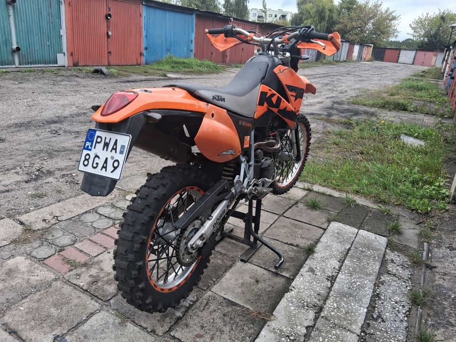 KTM LC4 640 lampa CZĘŚCI głowica zapłon koło cylinder gaźnik bak 400