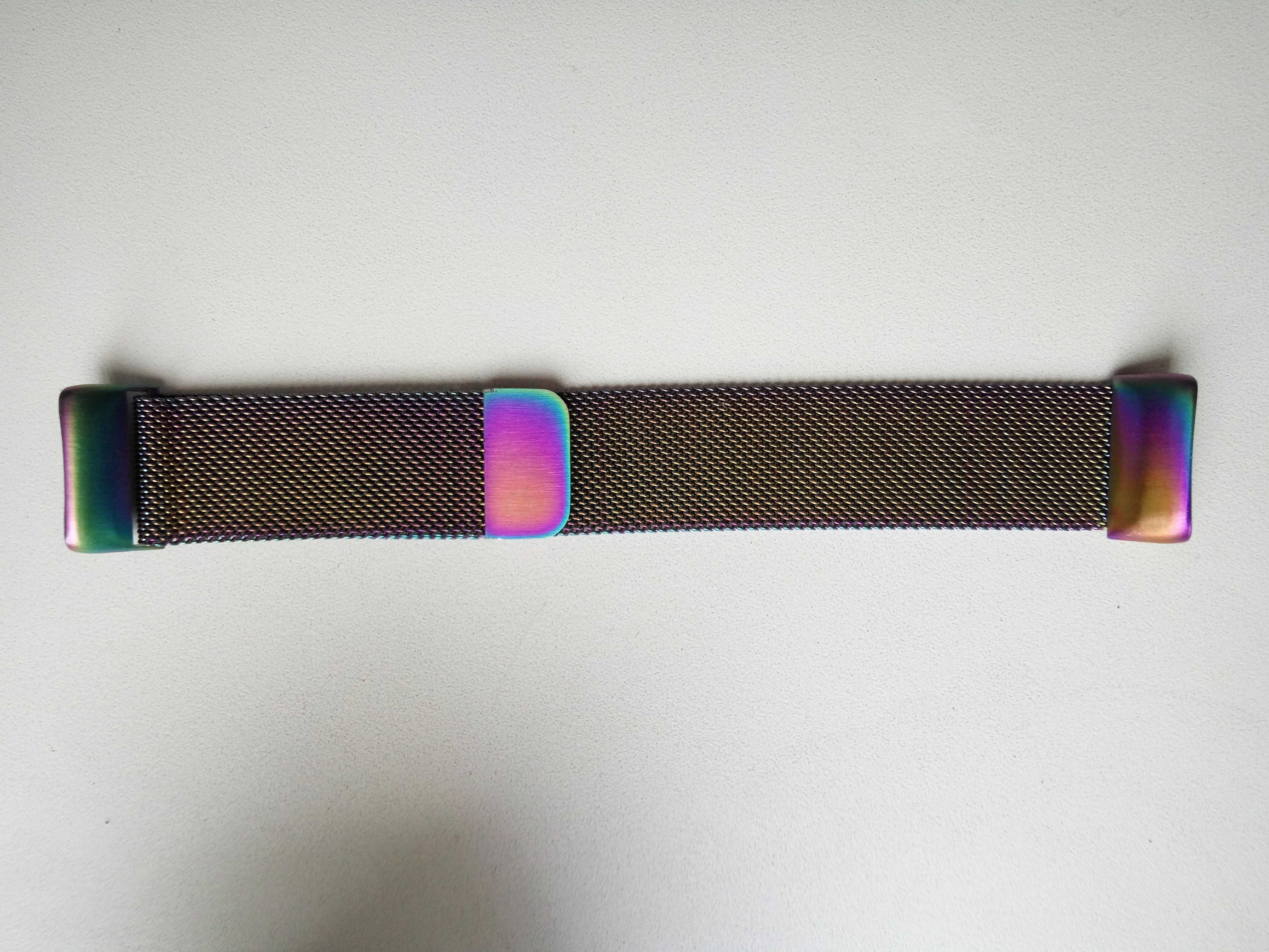 Браслет/ремінець для Fitbit Charge 5 з нержав. сталі. хамелеон