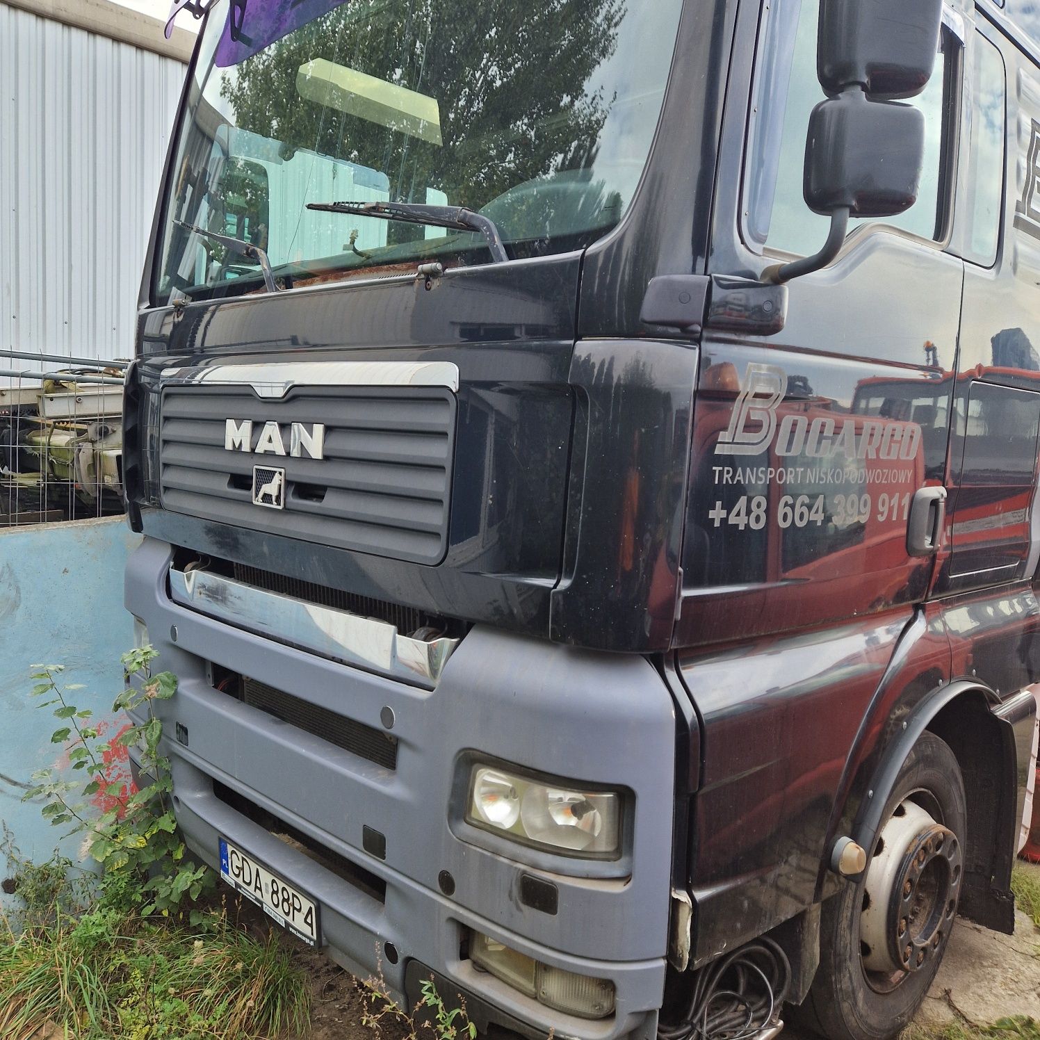 Chłodnica Man tga tgx xxl wysoka kabina