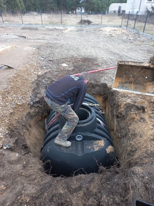 Przydomowa oczyszczalnia ekologiczna biologiczna zbiornik na deszczówk