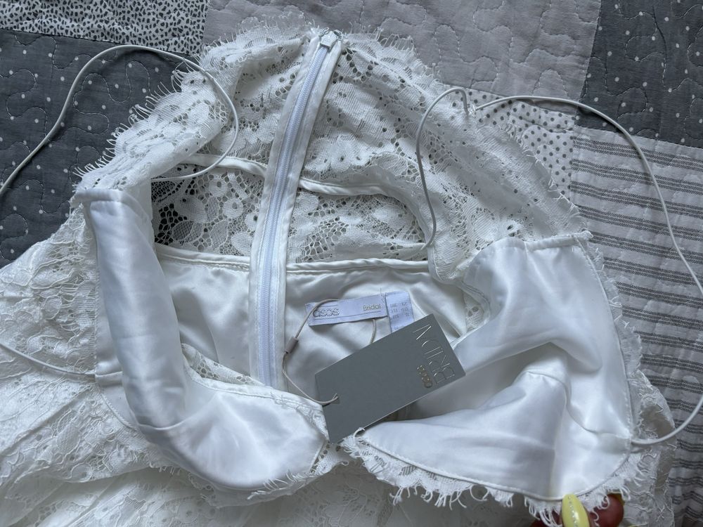 Nowa koronkowa suknia ślubna ASOS Bridal rozm.40