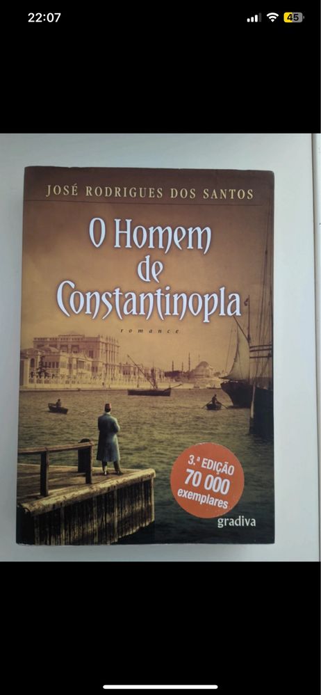 Livro “O Homem de Constantinopla”