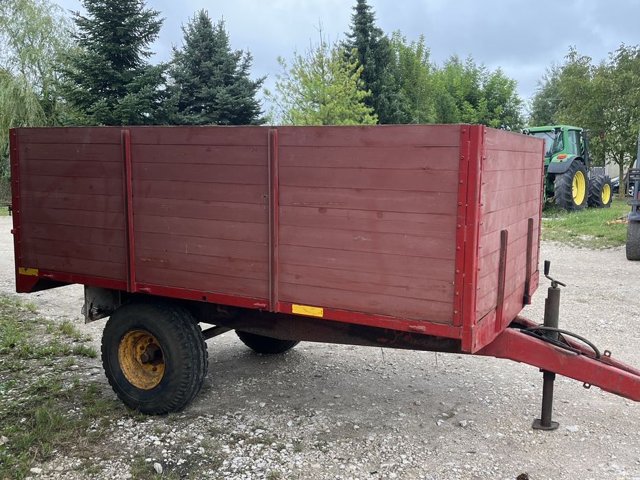 Przyczepa rolnicza Wywrotka 3.5 T sprowadzona   z Danii Tani Transport