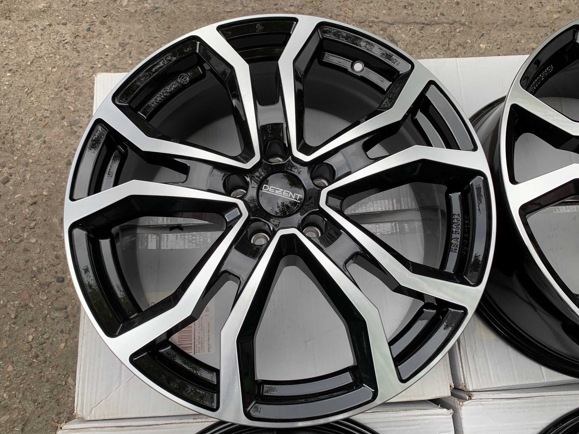 4x felgi DEZENT TV dark 19x7,5 roz 5x114,3 ET 45 HONDA CIVIC CR-V HR-V