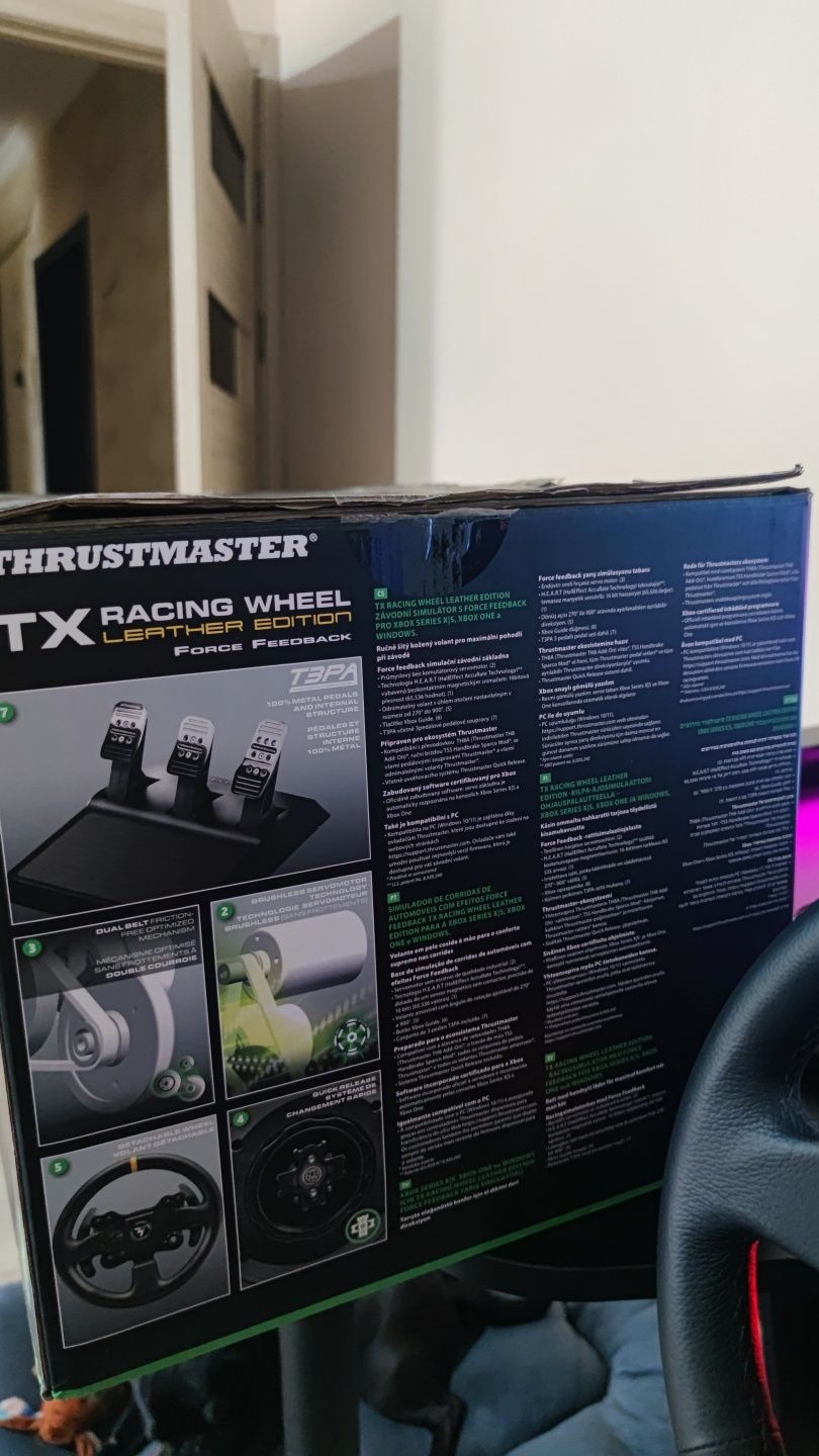 Продам Руль Игровой для Симрейсинга Thrustmaster TX (T300)