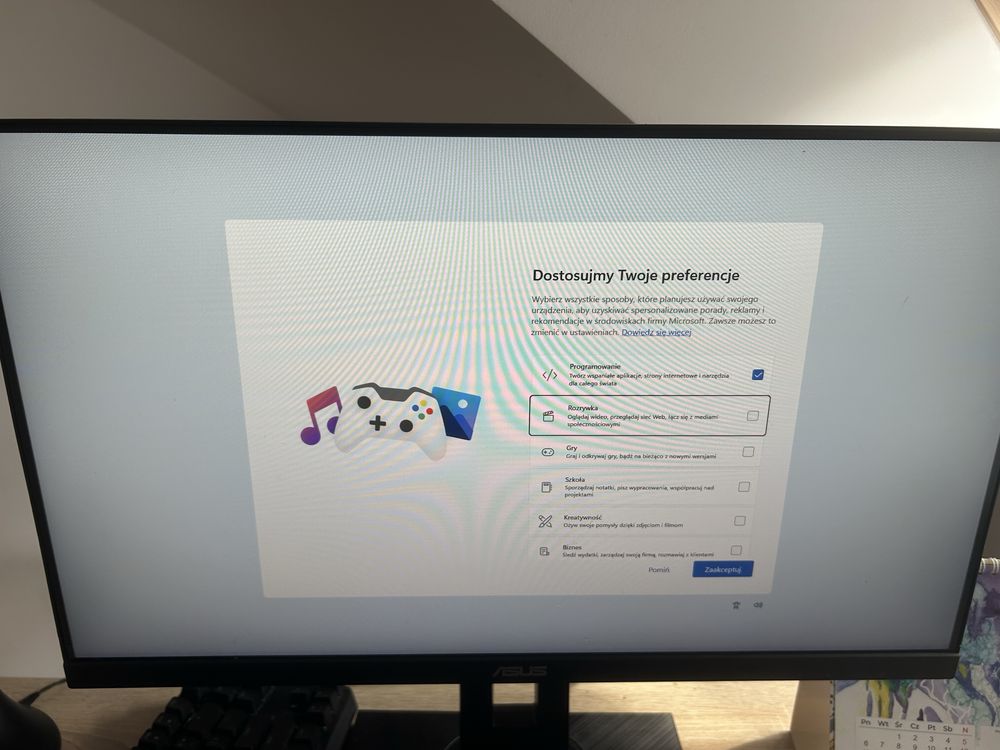 Monitor Asus 24 cale
