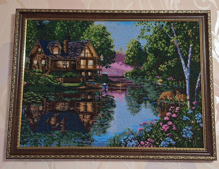 Картина вишита бісером