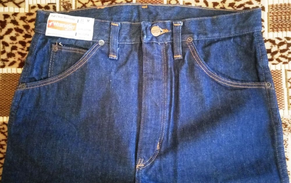 Очень редкие старинные джинсы WRANGLER W31L32 USA made 70е 80е годы