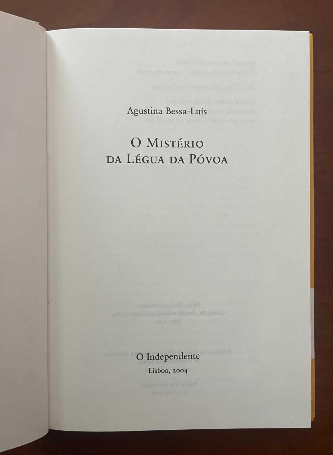 "O Mistério Da Légua Da Póvoa" de Agustina Bessa-Luís