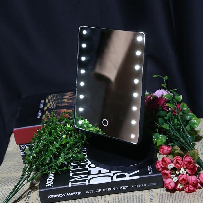 Настольное квадратное зеркало с LED подсветкой Mirror 16 LED !!!