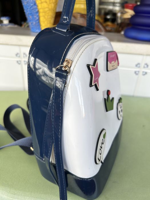 Mochila plástico de menina