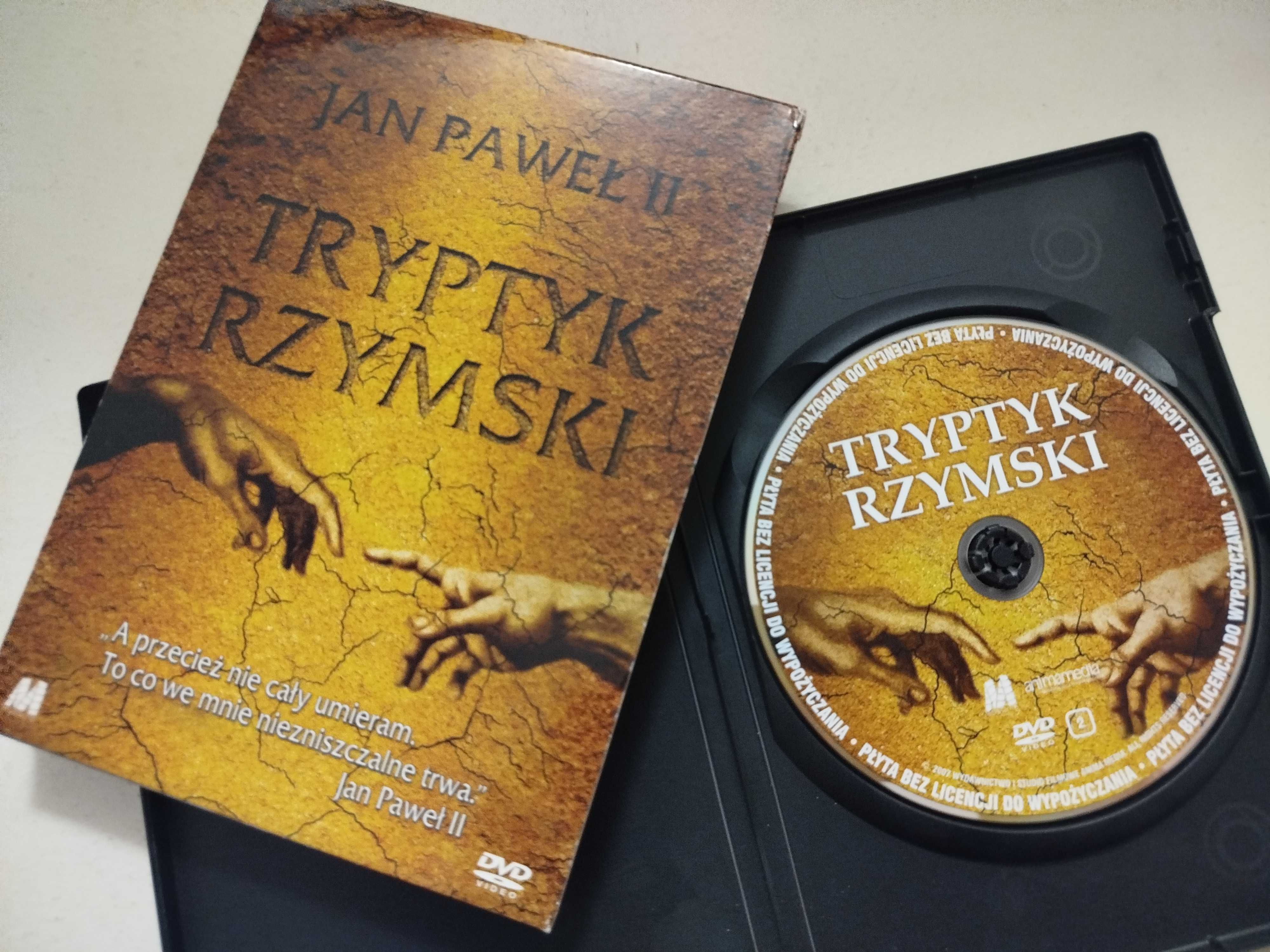 Jan Paweł II Tryptyk Rzymski DVD narracja Kolberger