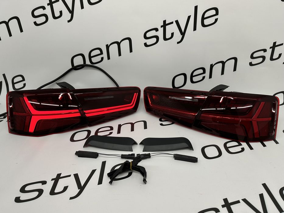 Фонари фары Audi A6 C7 2012-2014 до рестайлинг