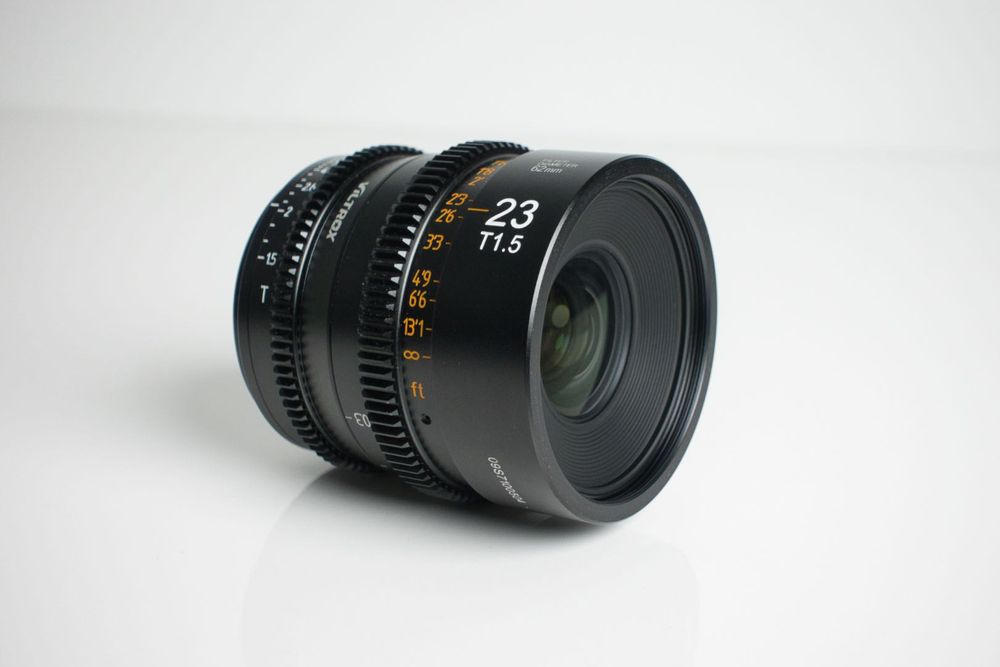 VILTROX 23mm T1.5 CINE [MFT] - stan jak nowy!
