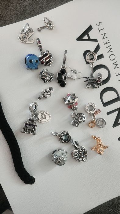 Pandora Акція намистина шарм конюшина клевер Pandora