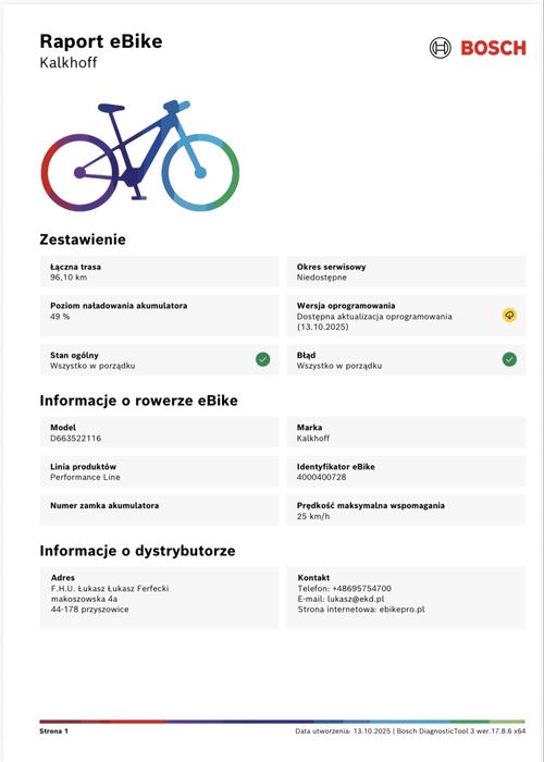Raty0%, 12m-cy gw. Kalkhoff (M/48) Image3 Excite 90km POWYSTAWOWY[381]