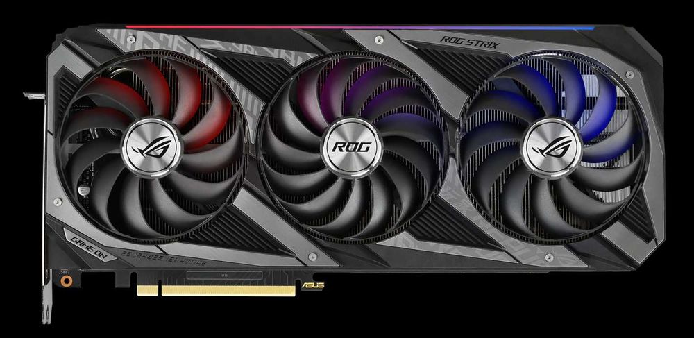 Відеокарта Asus ROG GeForce RTX 3070 Ti STRIX OC 8192MB