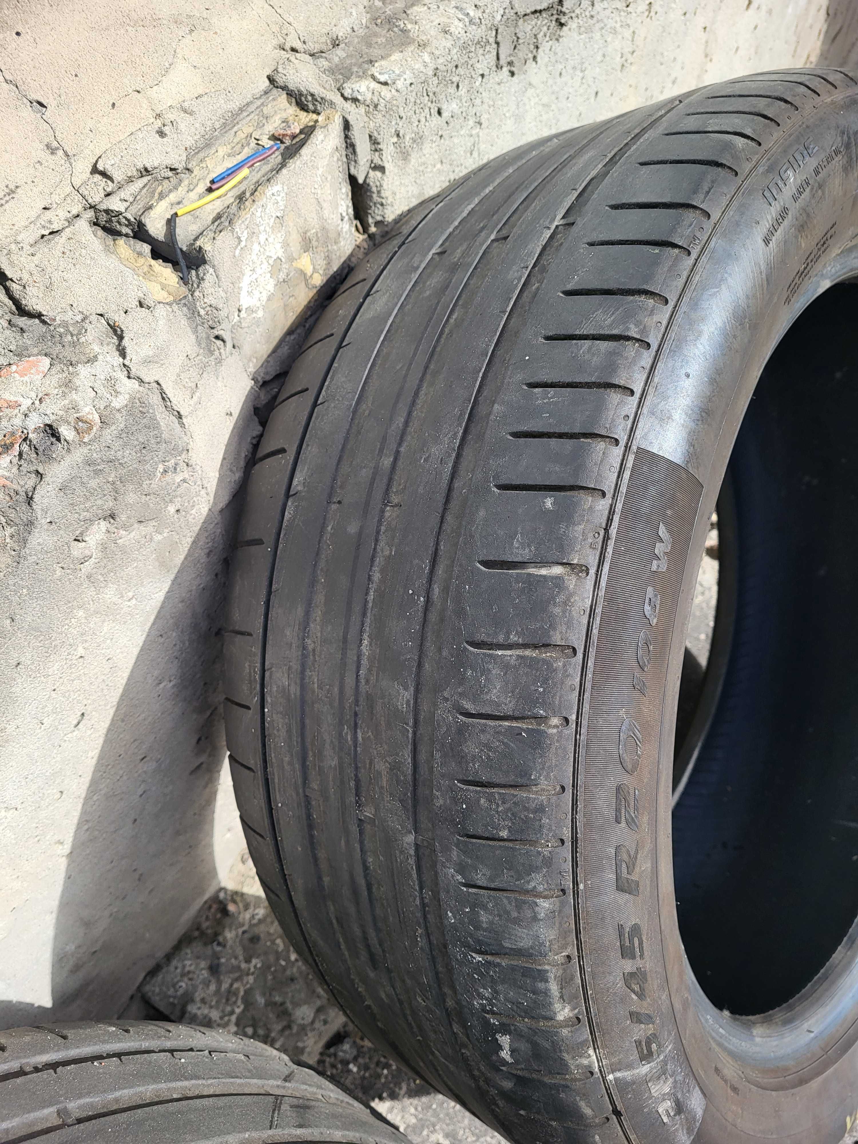 Комплект 285/45r20 Pirelli 21год