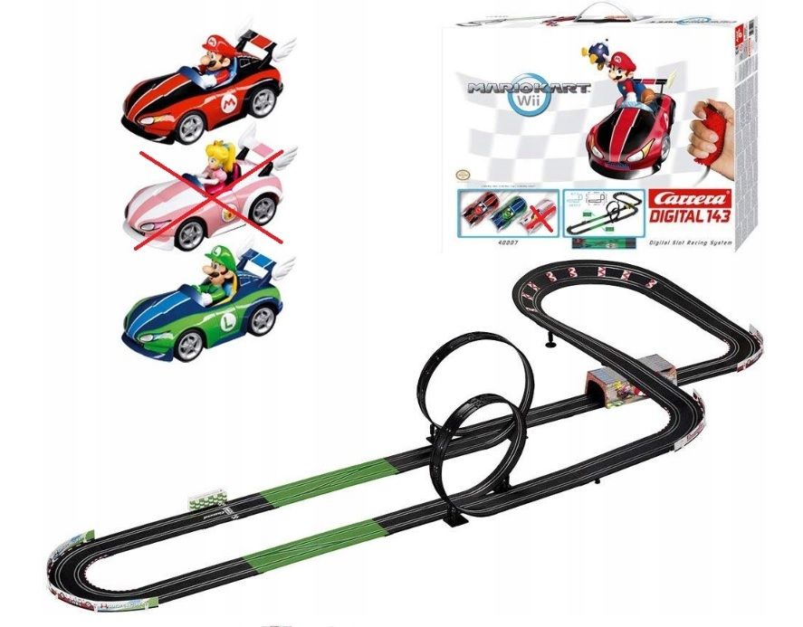 Carrera DIGITAL 143 Mario Kart Wii 40007 tor