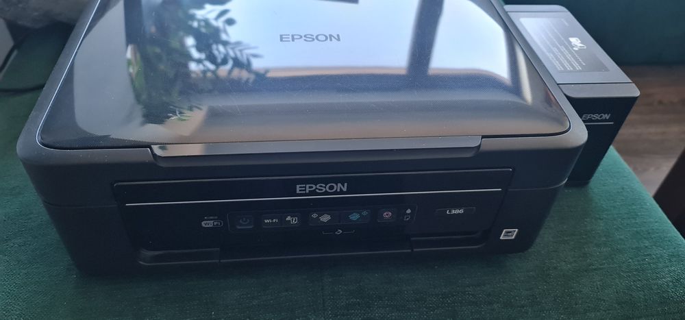 Epson L386 – IDEALNY stan wizualny! Drukarka + skaner | Okazja 150
