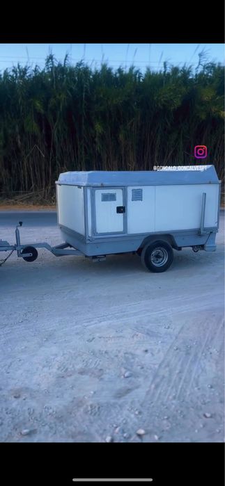 Reboque termico para cães